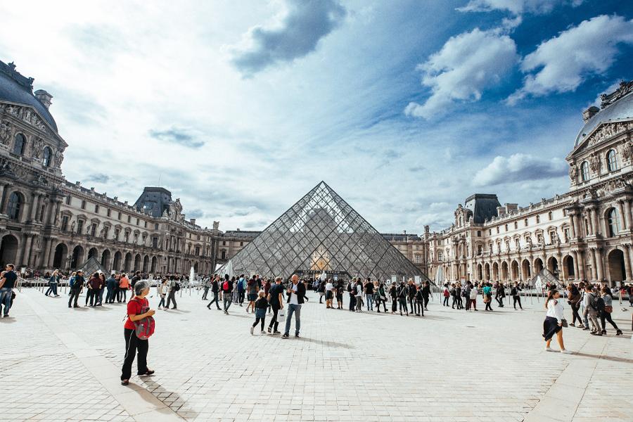 La Louvre.