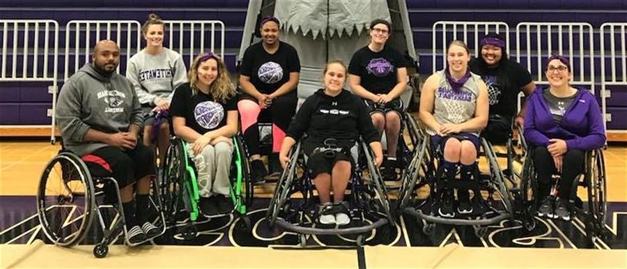 Wheelchair Basketball Team