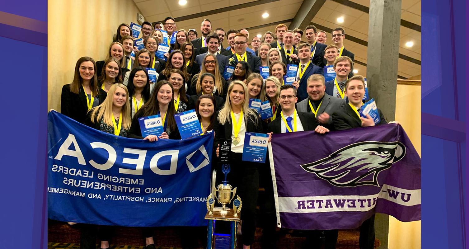 The 足彩平台 Collegiate DECA chapter had a record-setting performance at the 2020 State Conference